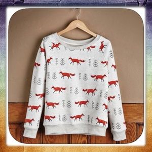 Fox & Fern Sweatshirt 🌿🦊